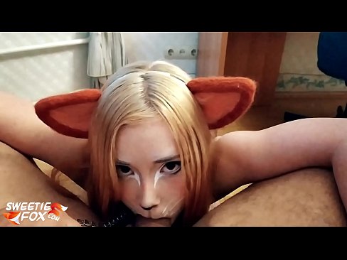 ❤️ Kitsune swallowing cock and cum in her mouth ❤️❌ Anal video at en-gb.oblogcki.ru ❌️❤